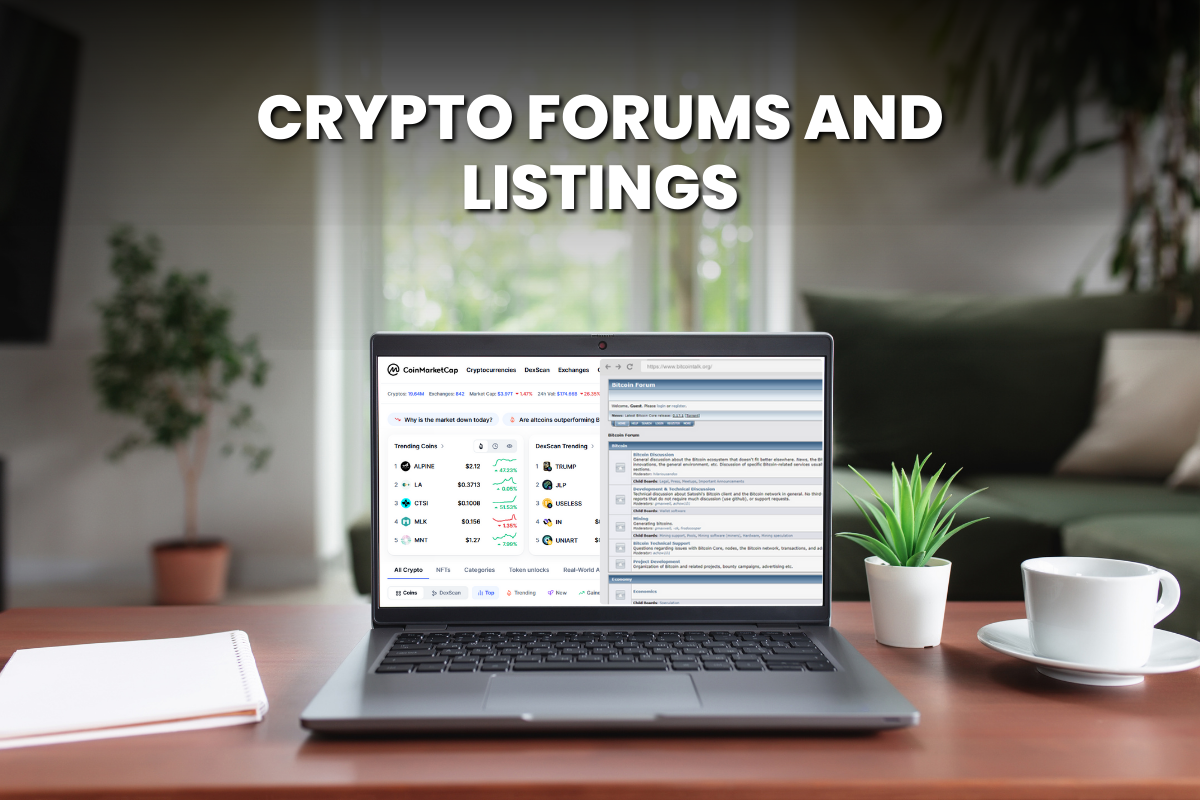 Crypto Forums & Listings